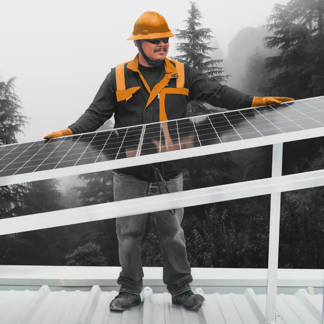 Installation professionnelle de panneaux solaires